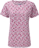 Picture of Round Neck Blouse - White/Cerise Chloe Print