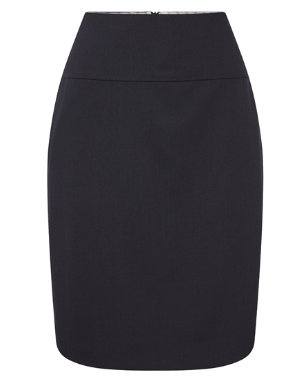 Picture of Ladies Holborn Pencil Skirt - Navy