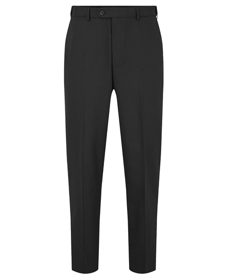 Picture of Putney Plain Men's Front Trouser - Black