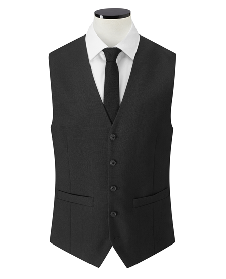 Picture of Borough Men's Waistcoat - Black