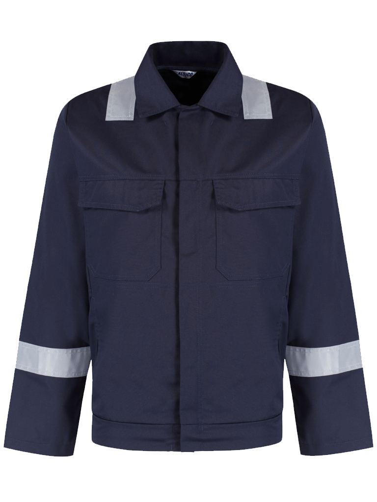 Mens reflective store work jacket