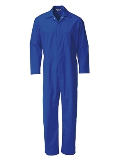 Picture of Food Trade Coverall No Pockets (245gsm) - Royal Blue