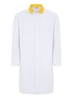 Picture of Food Trade Coat - Super White Yellow Collar