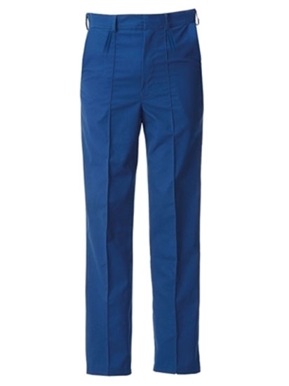 Picture of Food Trade Trouser with Half Elasticated Waistband No Pocket (245gsm) - Royal Blue