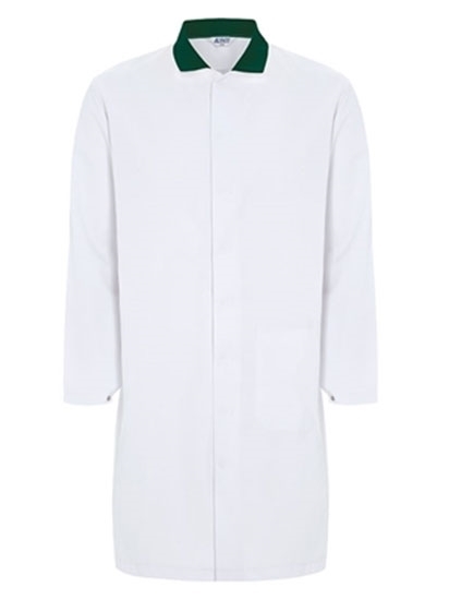 Picture of Food Trade Coat - Super White Bottle  Collar