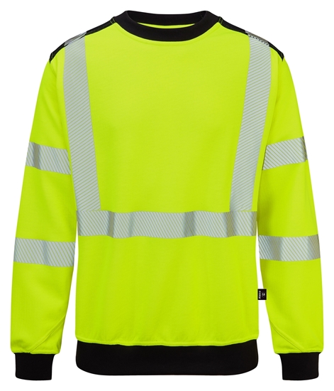 Picture of Hi-visibility Arc Flash Flame Resistant Sweatshirt - Yellow