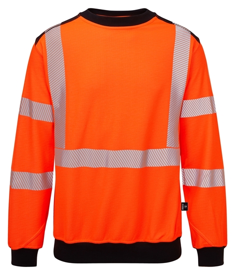 Picture of Hi-visibility Arc Flash Flame Resistant Sweatshirt - Orange