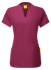 Picture of Mode Women's Notch Neck Scrub Tunic - Garnet