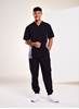 Picture of Power Men's Panel Scrub Tunic - Midnight