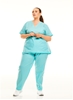 Picture of Spirit Female V-Neck Scrub Tunic - Wave