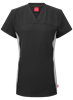 Picture of Power Women's Panel Scrub Tunic - Midnight