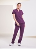 Picture of Mode Women's Notch Neck Scrub Tunic - Dusk