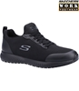 Picture of Skechers Men's Squad Trainer - Black