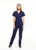 Picture of Spirit Female V-Neck Scrub Tunic - Eclipse