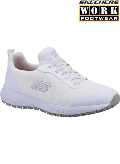 Picture of Skechers Women's Squad Trainers - White