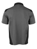 Picture of Unisex Contrast Poloshirt - Convoy Grey/Black