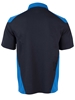 Picture of Unisex Contrast Poloshirt - Blue Shadow/Royal