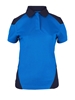 Picture of Female Contrast Poloshirt - Royal/Blue Shadow