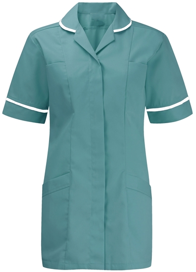 Picture of Advantage Female Tunic - Turquoise/White 