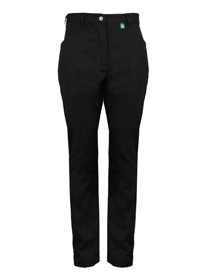 Picture of Stretch Female Chino Trousers - Black