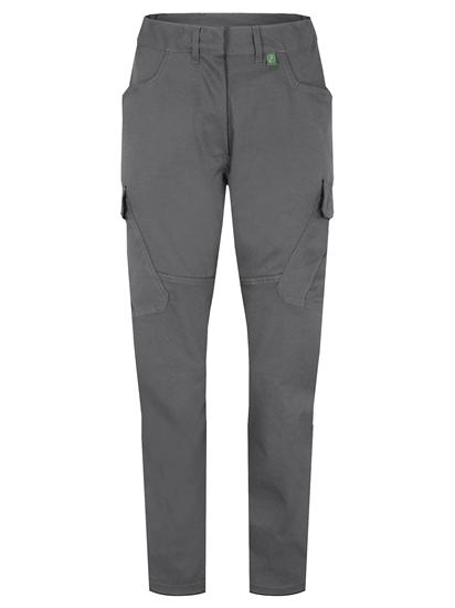 Picture of Stretch Male Slim Fit Cargo Trousers - Convoy Grey