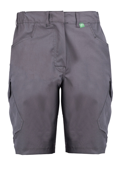 Picture of Stretch Female Cargo Shorts - Convoy Grey