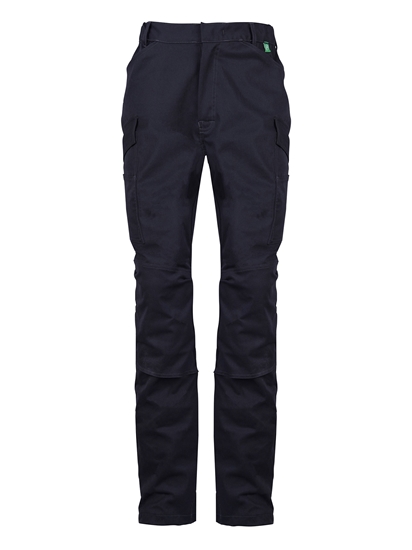 Picture of Stretch Male Kneepad Pocket Cargo Trousers - Blue Shadow