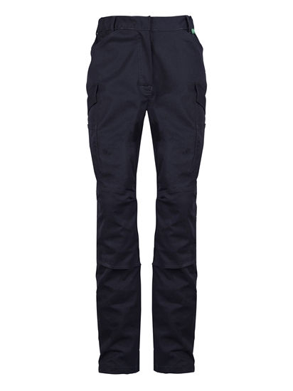 Picture of Stretch Female Kneepad Cargo Trousers - Blue Shadow