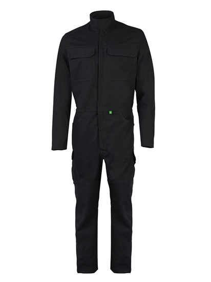 Picture of Stretch Unisex Coverall - Black