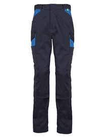 Picture of Stretch Male Contrast Kneepad Cargo Trousers