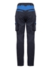 Picture of Stretch Male Contrast Kneepad Cargo Trousers - Blue Shadow/Royal