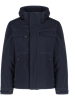 Picture of Quilted Hooded Softshell Jacket - Blue Shadow