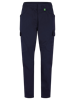 Picture of Stretch Male Slim Fit Cargo Trousers - Blue Shadow