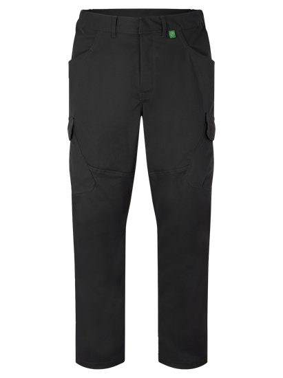 Picture of Stretch Female Comfort Fit Cargo Trousers - Black