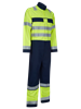 Picture of Gryzko Multi-Protect Coverall - Hi Vis Yellow/Navy