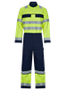 Picture of Gryzko Multi-Protect Coverall - Hi Vis Yellow/Navy