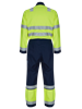 Picture of Gryzko Multi-Protect Coverall - Hi Vis Yellow/Navy