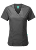 Picture of Spirit Women's Mock Wrap Scrub Tunic - Charcoal