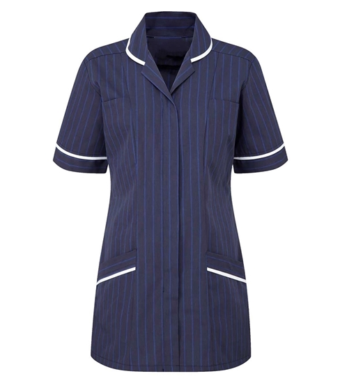 Picture of Professional Specialist Tunic - Navy Pinstripe/White 