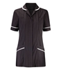 Picture of Professional Specialist Tunic - Charcoal Pinstripe/White 