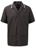 Picture of Professional Specialist Male Tunic - Charcoal Pinstripe/White 