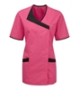 Picture of Asymmetric Tunic - Hot Pink/Black 