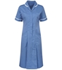 Picture of Plain Colour Dress - Hospital Blue/White 