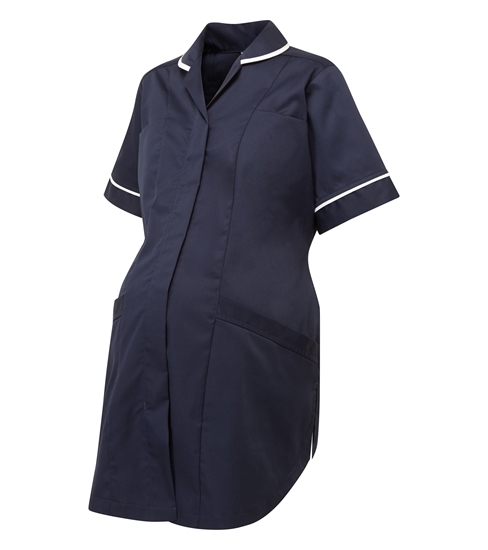 Picture of Plain Maternity Tunic - Navy