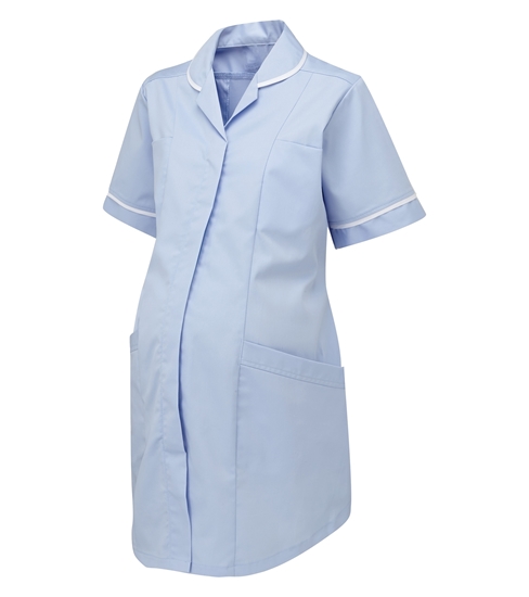 Picture of Plain Maternity Tunic - Sky Blue