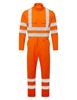 Picture of Stretch Hi-Vis Unisex Coverall - Hi Vis Orange