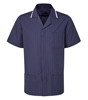 Picture of Professional Specialist Male Tunic - Navy Pinstripe/White 