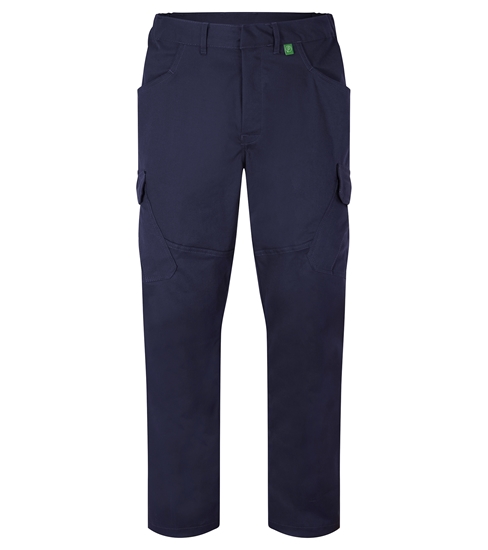 Picture of Stretch Female Comfort Fit Cargo Trousers - Blue Shadow