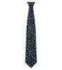 Picture of Print Tie - Navy/Teal Darcey Print