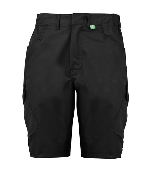 Picture of Stretch Male Cargo Shorts - Black 